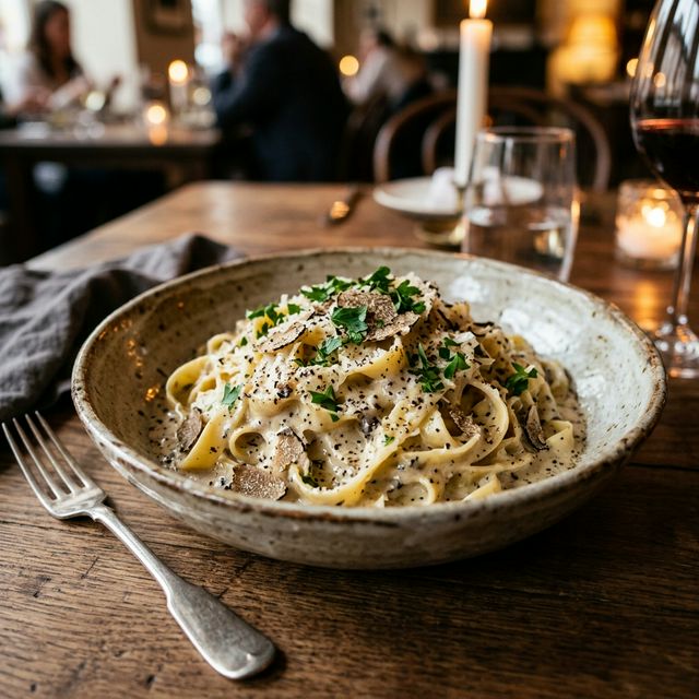 Creamy Truffle Pasta